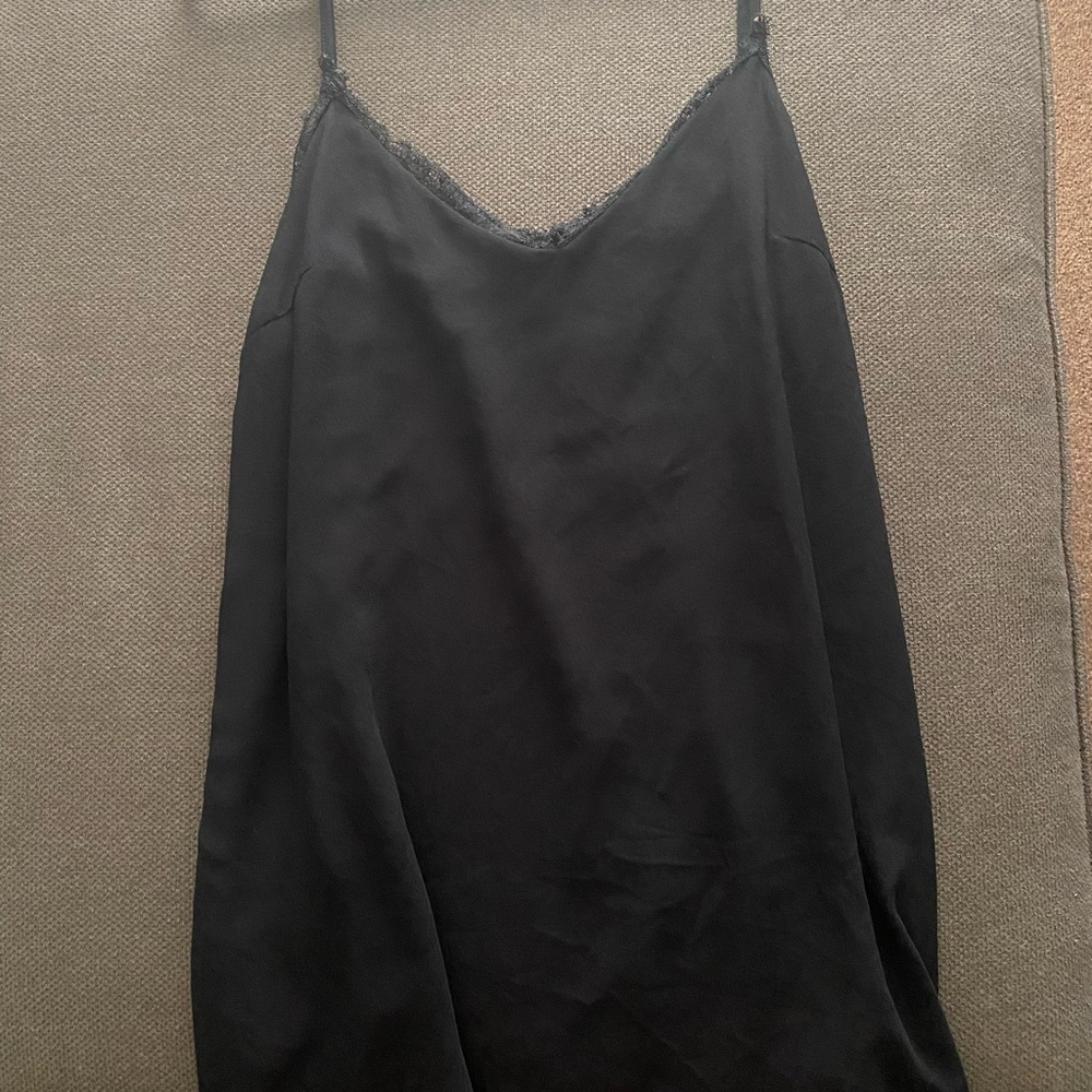 Lulus Black Slip Dress